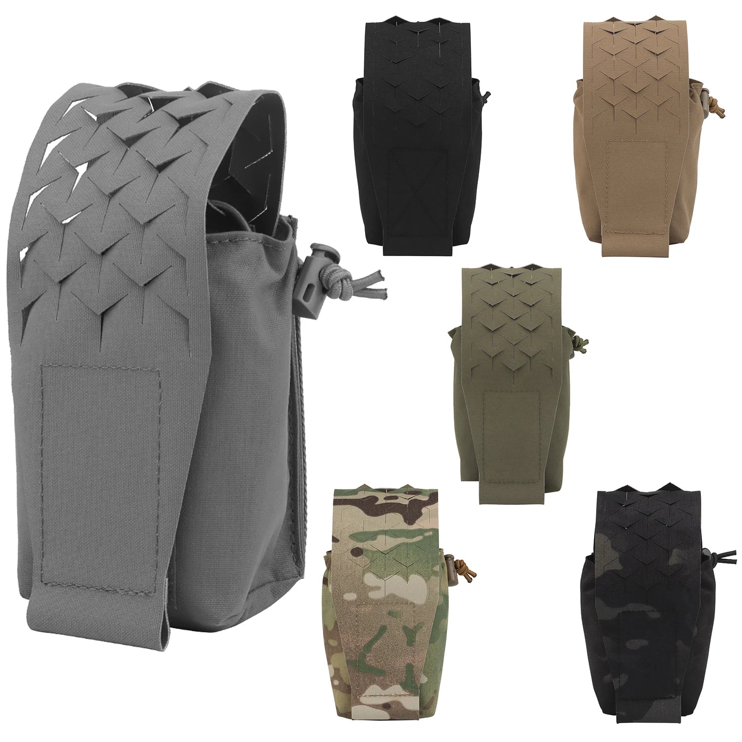 Poche de Rangement Multifonction SPUD Molle pour Radio, Accessoires d'Équipement Tactique, Poche Magasin 5.56mm et 7.62mm - POSEIDON DEFENSE BLACKBEARD OUTDOOR INDUSTRIES
