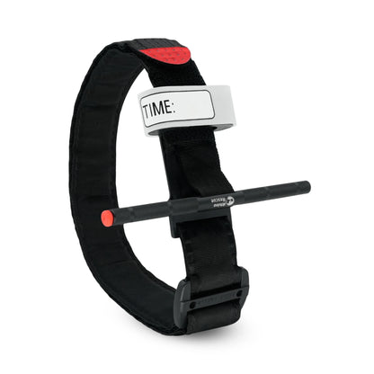 RHINO RESCUE - Housse de Tourniquet avec Tourniquet Métallique, Ciseaux et Support MOLLE pour Premiers Secours, Idéal pour Camping et Tactiques - BLACKBEARD OUTDOOR INDUSTRIES