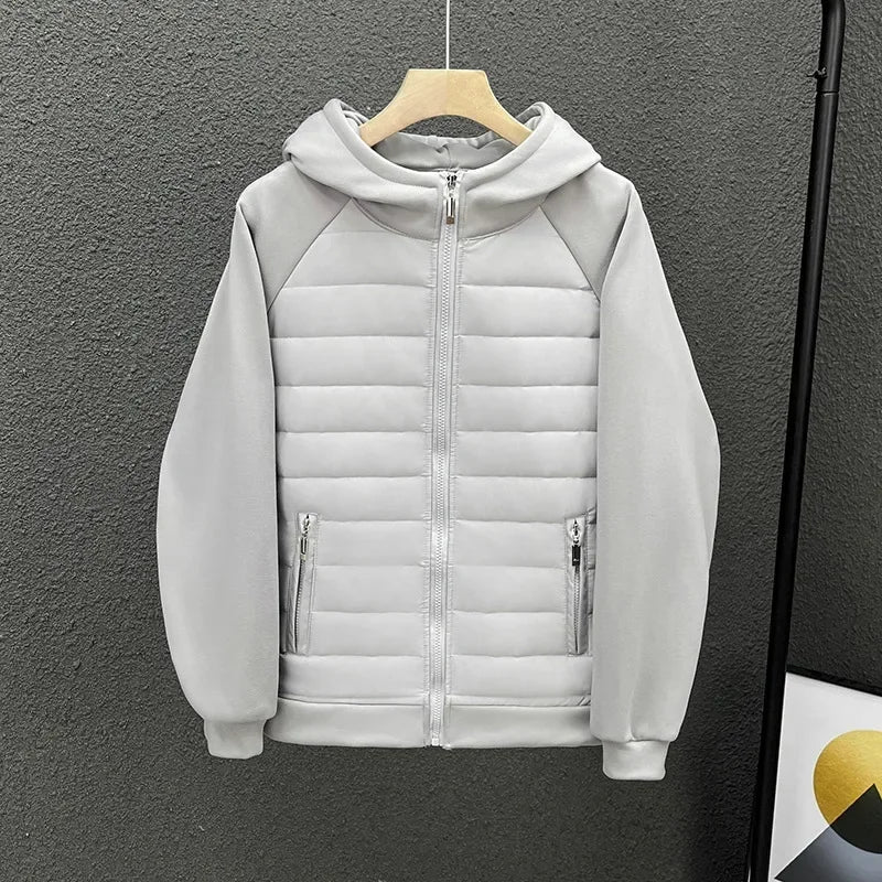 Veste à Capuche Homme Coton — Coupe Ample Casual | Noir, Gris, Blanc | M à XXXL - BLACKBEARD OUTDOOR INDUSTRIES