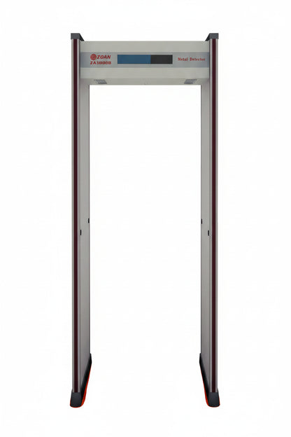Portique Detecteur de Metaux 18 Zones – Portique de Securite Haute Sensibilite CE ROHS FCC ISO9001 IP55 Ecran LCD Ethernet pour ERP, Centre Commercial et Evenementiel Exterieur