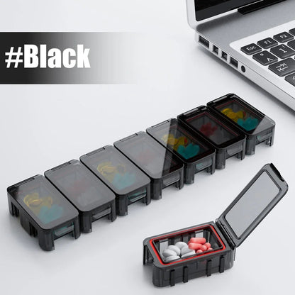 Pilulier Hebdomadaire XXL – Organiseur de Médicaments 7 Jours avec Compartiments Amovibles Ma boutique