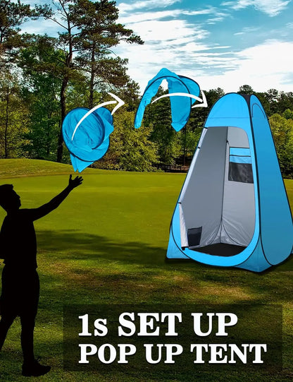 Tente Cabine Portable Multi-Usage - Douche, Toilette et Vestiaire Outdoor