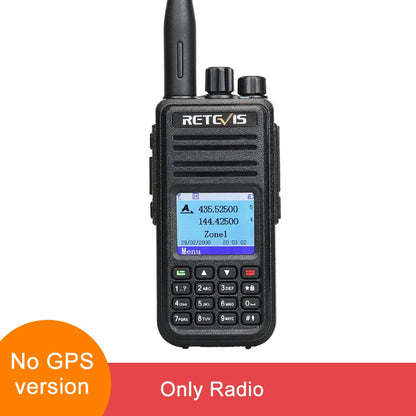 Talkie-walkie DMR Retevis RT3S – Radio amateur VHF/UHF 5W, GPS (APRS), AES‑256, longue portée - BLACKBEARD OUTDOOR INDUSTRIES