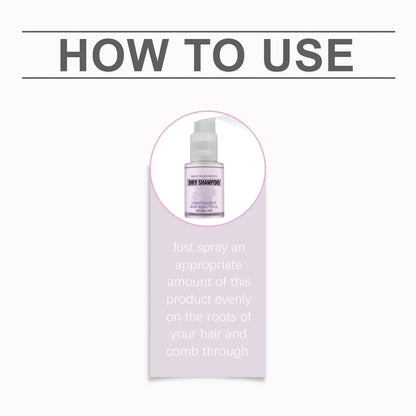 Shampoing sec en spray – Fraîcheur et volume sans eau
