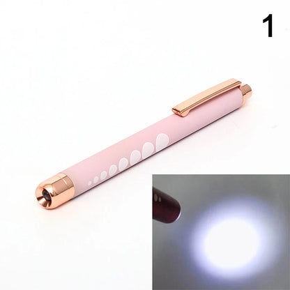 Stylo-Lampe Médical LED – Lampe de Poche Mini Infirmier & Médecin Lumière Blanche/Jaune