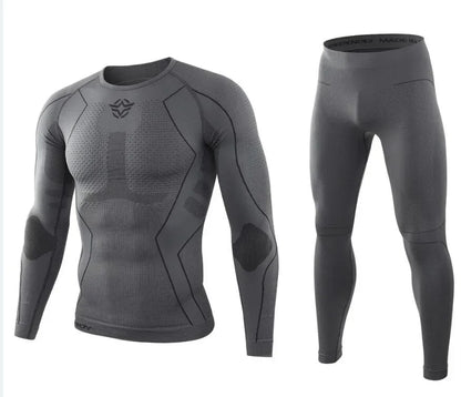 Ensemble Thermique Tactique Fleece Slim Fit – Haut + Pantalon | Randonnée, Chasse, Militaire, Automne Hiver