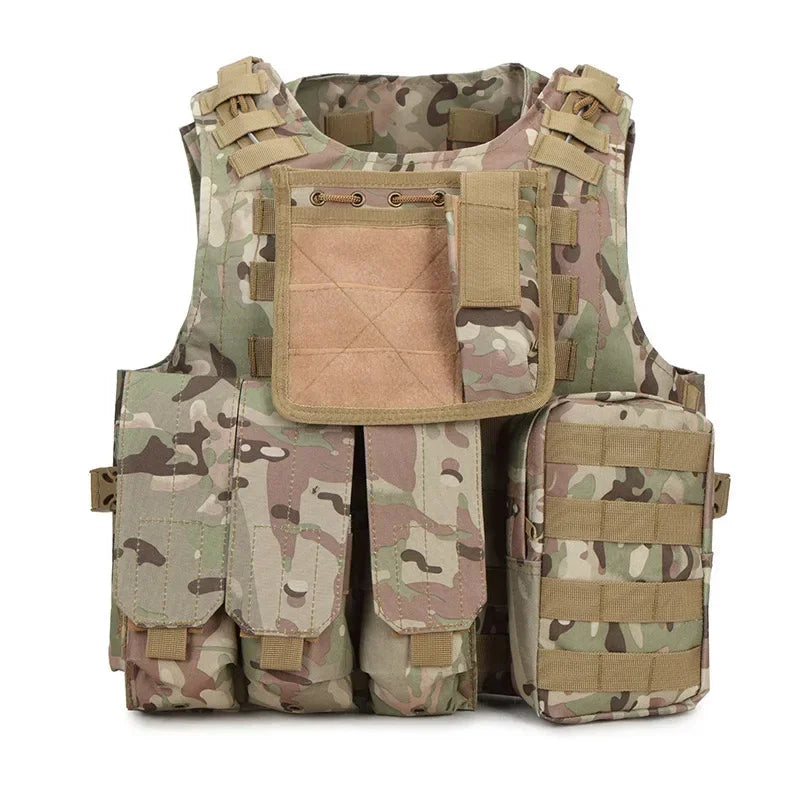 Gilet porte-plaques tactique MOLLE WOLF ENEMY