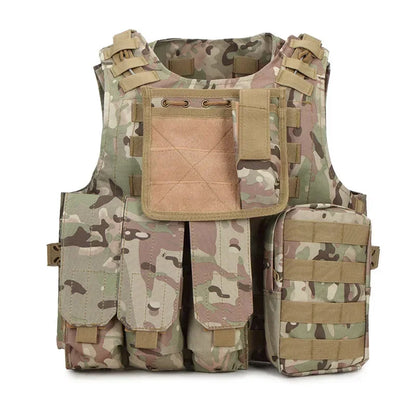 Gilet porte-plaques tactique MOLLE WOLF ENEMY