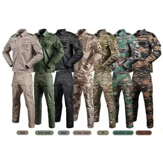 Uniforme Tactique BDU - Ensemble Camouflage avec Chemise et Pantalon | Vêtements de Randonnée, Chasse, Entraînement et Airsoft BLACKBEARD OUTDOOR INDUSTRIES