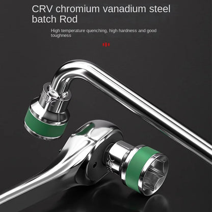 Jeu de Douilles 8-32 mm | Hexagonales 1/2" – Renforcées & Épaissies | Pour Clé à Chocs ou Pneumatique - BLACKBEARD OUTDOOR INDUSTRIES