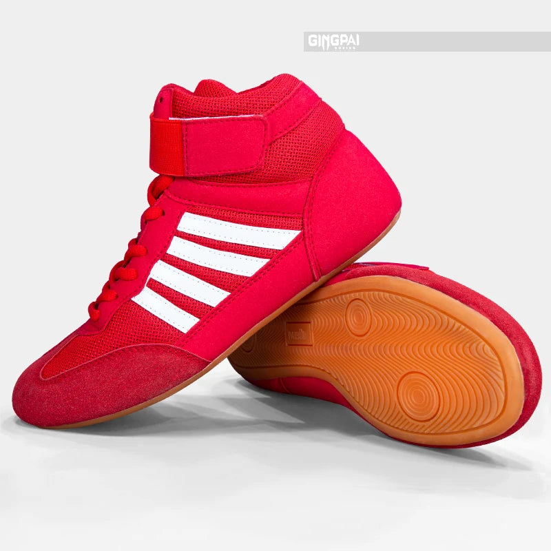 Chaussures de Boxe & Lutte Professionnelles – Respirantes, Antidérapantes | Homme & Femme | Pointures 31–45 | 5 Coloris - BLACKBEARD OUTDOOR INDUSTRIES