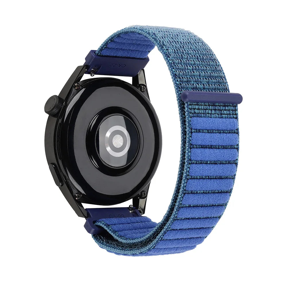 Bracelet en Nylon 20mm pour Garmin Vivoactive 5 - Bracelet de Remplacement Smart avec Libération Rapide pour Garmin Active 5/6 BLACKBEARD OUTDOOR INDUSTRIES