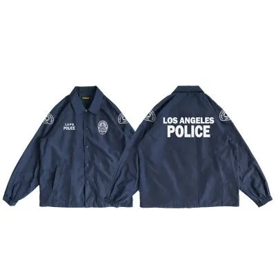 Veste Police Los Angeles Style LAPD – Coton Épais Homme