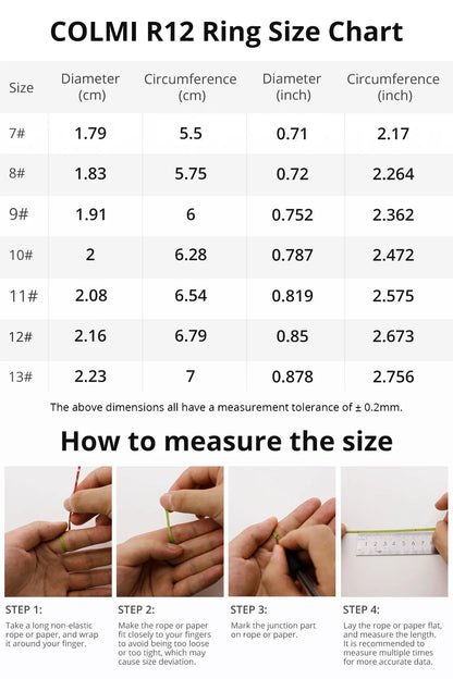 COLMI R12 Smart Ring – Suivi de Santé Innovant et Design Élégant BLACKBEARD OUTDOOR INDUSTRIES