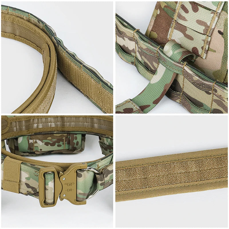 Ceinture Tactique ARTEX 7-en-1 MOLLE 1000D Nylon – Kit Complet Airsoft & Duty