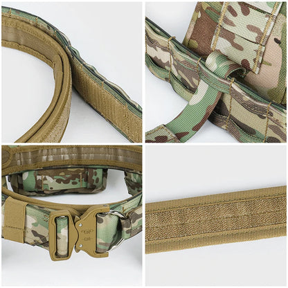 Ceinture Tactique ARTEX 7-en-1 MOLLE 1000D Nylon – Kit Complet Airsoft & Duty