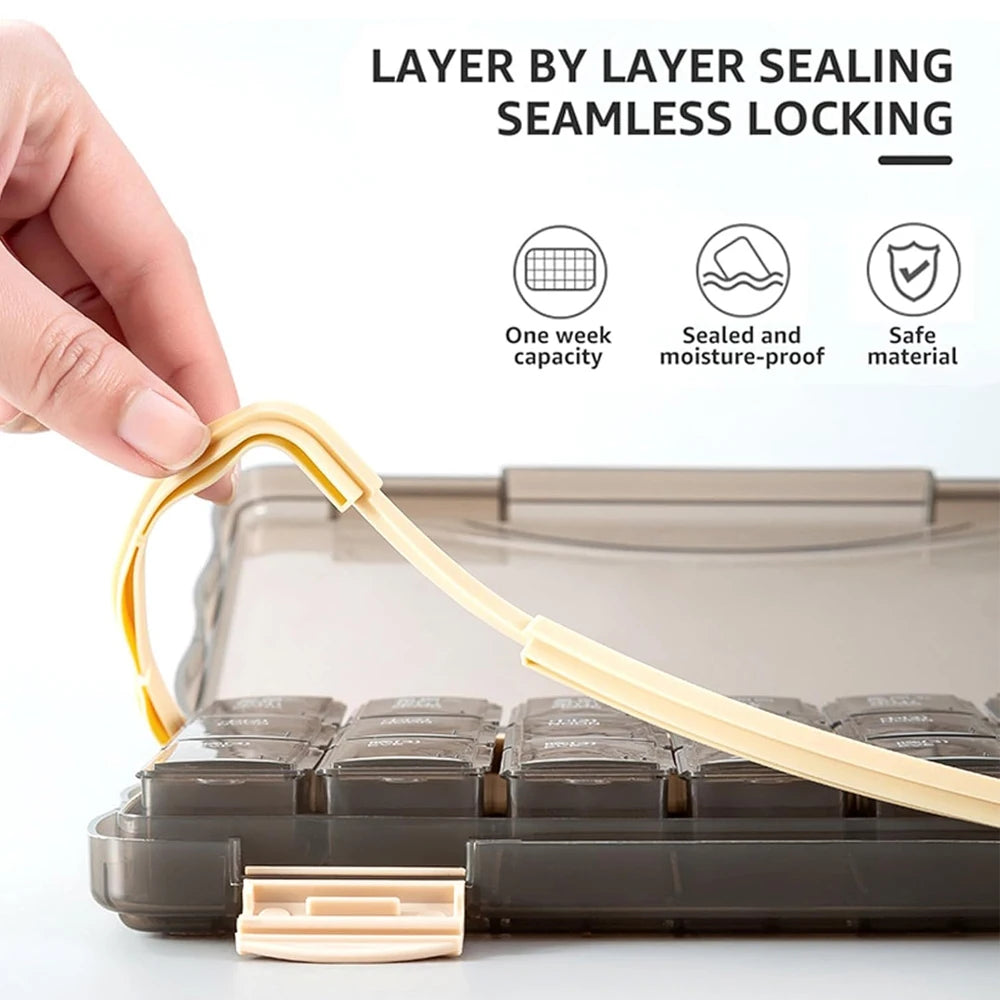 Pilulier Hebdomadaire 21/28 Cases Ma boutique