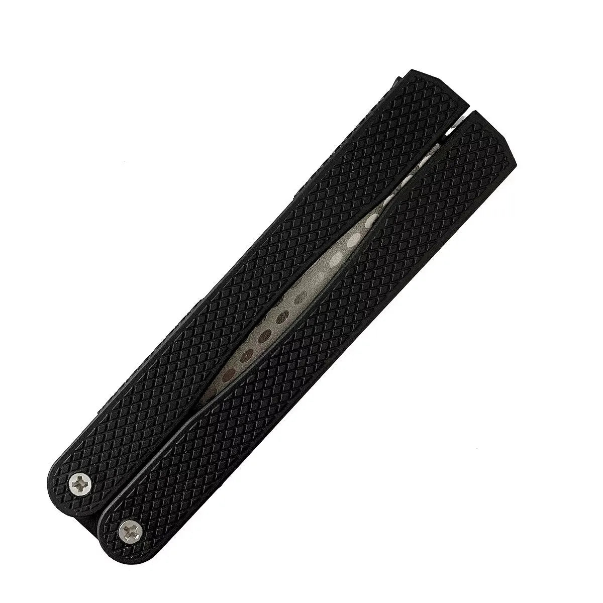 Pierre à Aiguiser Portable Double Face 400/600 - Aiguiseur Couteau Pliant & Outdoor