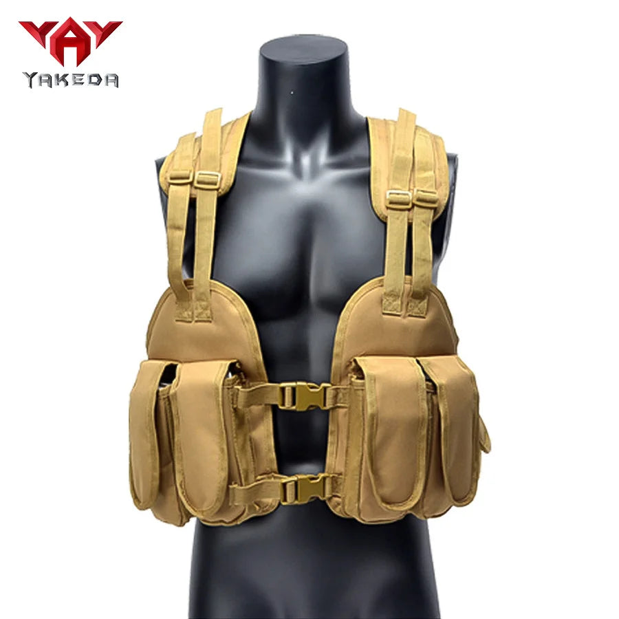 Gilet tactique léger YAKEDA camouflage pour entraînement multifonction en extérieur - BLACKBEARD OUTDOOR INDUSTRIES