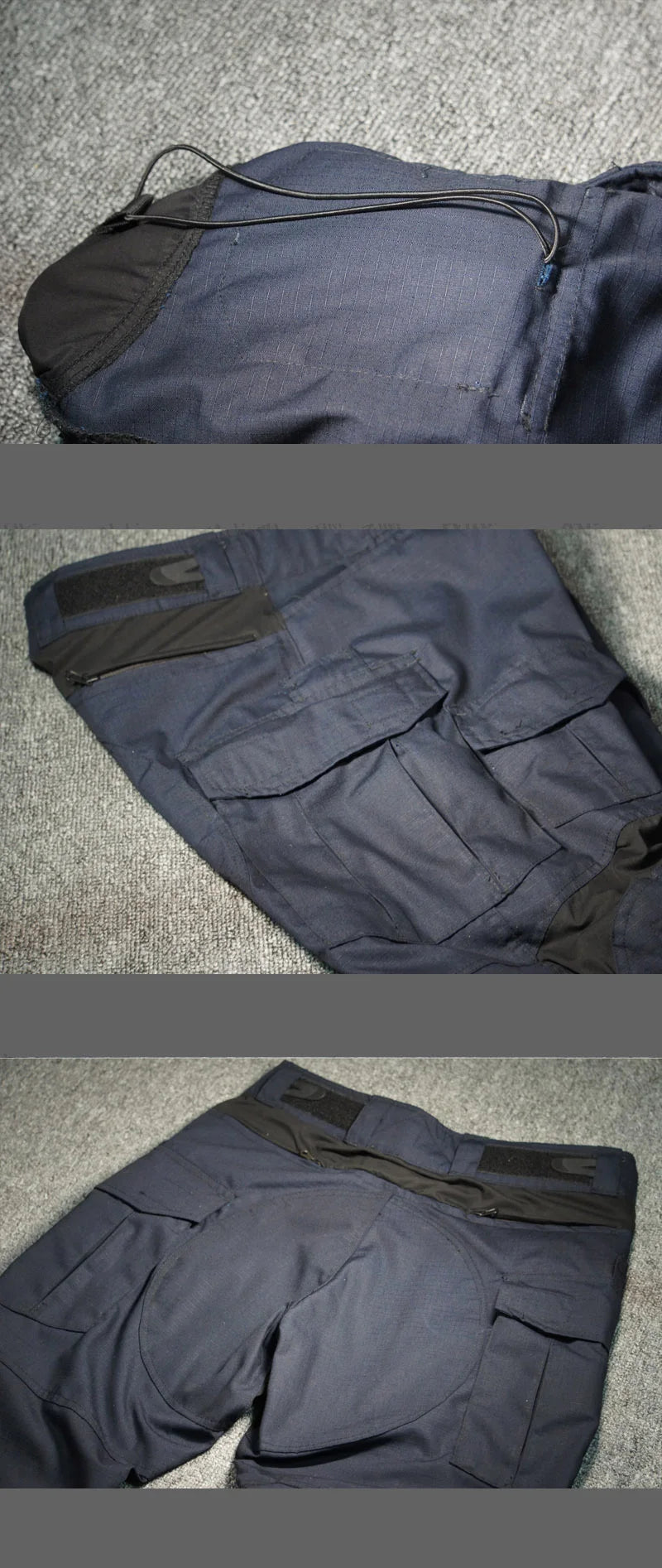 Costume Tactique Tom Plus GEN3 G3 Bleu Foncé – Ensemble Chemise à Manches Longues + Pantalon Long - BLACKBEARD OUTDOOR INDUSTRIES