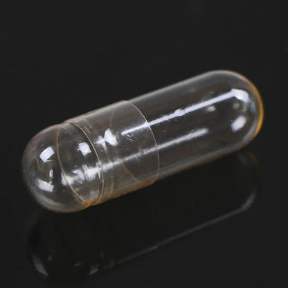 100PCS Capsules Vides en Gélatine Transparente - Taille Standard 00#, 0#, 1# Ma boutique