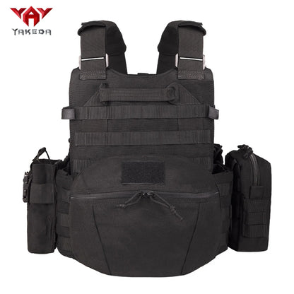 Gilet d'entraînement léger YAKEDA MOLLE pour activités en plein air et formation multi-fonctionnelle - BLACKBEARD OUTDOOR INDUSTRIES