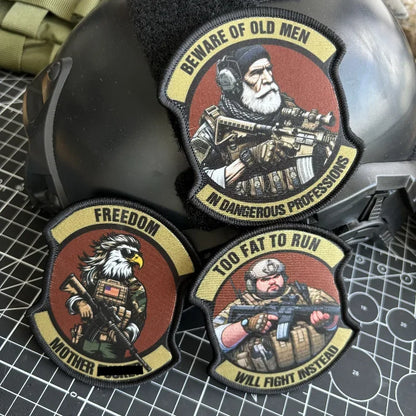 Patch Tactique M4 Rifleman – Badge avec Fixation Velcro - BLACKBEARD OUTDOOR INDUSTRIES