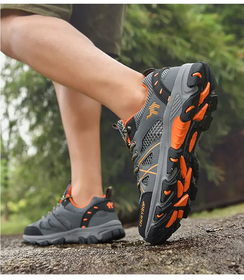 Chaussures de Randonnée Homme - Respirantes en Mesh, Légères et Résistantes - Chaussures de Sport pour Randonnée, Chasse et Activités Tactiques - BLACKBEARD OUTDOOR INDUSTRIES