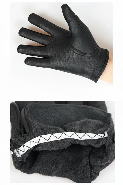 Gants Moto Cuir de Mouton Tactiles — Protection & Confort - BLACKBEARD OUTDOOR INDUSTRIES