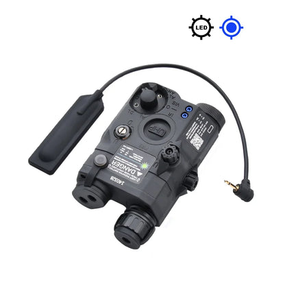WADSN PEQ-15 LA-5C Désignateur Laser Tactique Rouge Vert Bleu – Rail 20mm - BLACKBEARD OUTDOOR INDUSTRIES