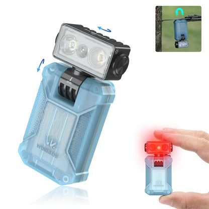 Lampe EDC Wurkkos HD04 Mini à pince, USB-C, 750 lm