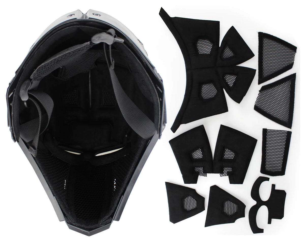 Casque tactique intégral HL-90 pour airsoft, 54–64 cm