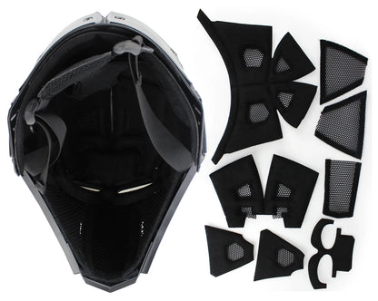 Casque tactique intégral HL-90 pour airsoft, 54–64 cm