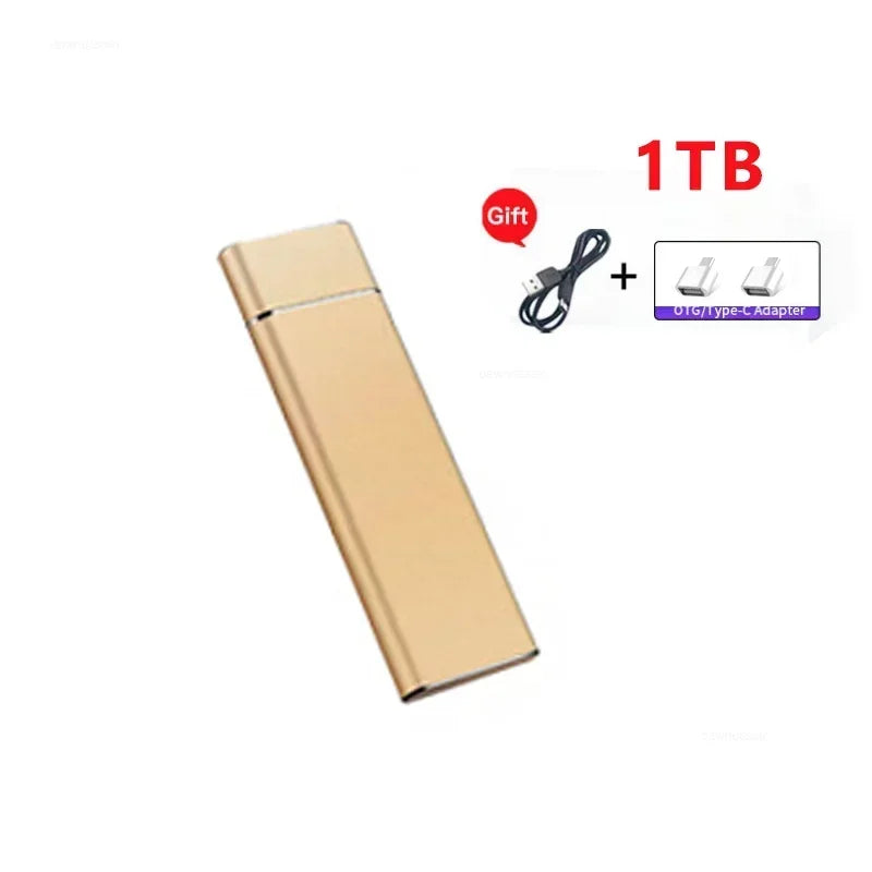 Hard Drive 1TB Ssd High-Speed Solid State Drive USB3.0 Ma boutique