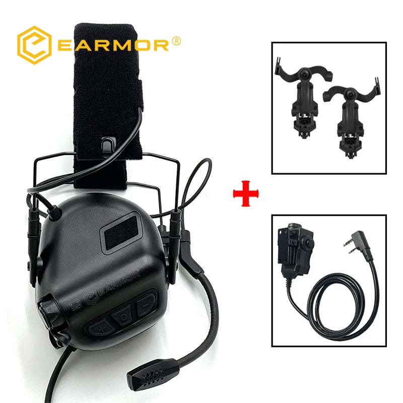 EARMOR M32 SE / MOD4 – Casque Électronique Tactique Anti-Bruit - BLACKBEARD OUTDOOR INDUSTRIES