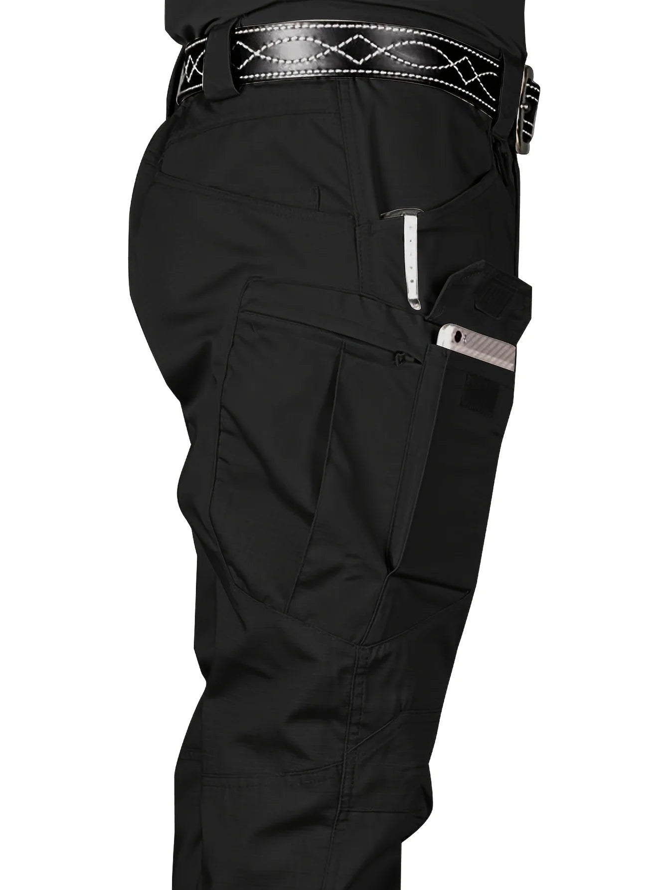 Pantalon Tactique Outdoor Homme Multi-Fonctionnel - Pantalon Cargo avec Poches, Résistant à l'Eau et à l'Usure, Idéal pour Randonnée et Activités Extérieures BLACKBEARD OUTDOOR INDUSTRIES