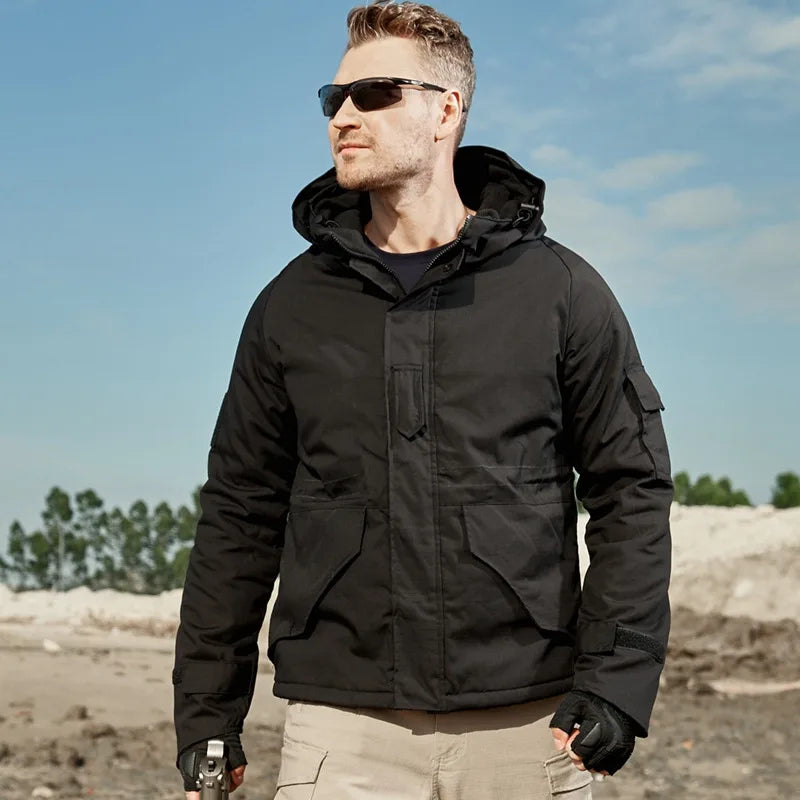 Veste tactique homme 3 en 1 imperméable avec polaire amovible