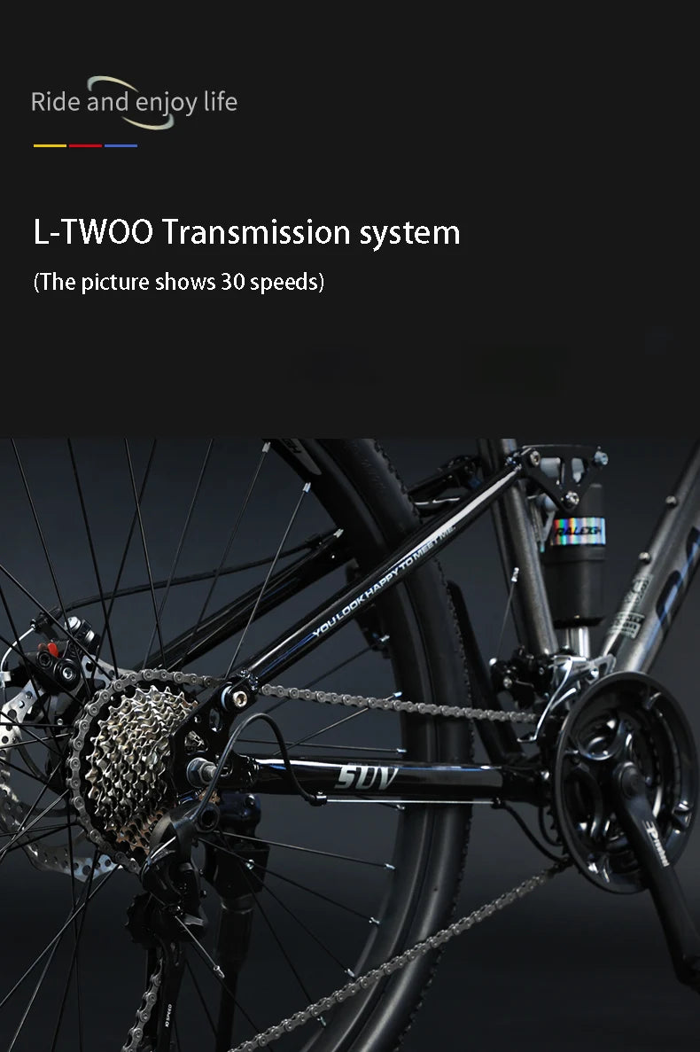 Vélo de Montagne Soft Tail 26"/29" – VTT Double Amortissement pour Descente, Cross Country & Dirt - BLACKBEARD OUTDOOR INDUSTRIES