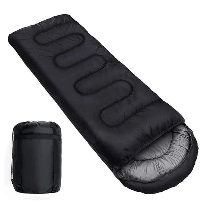 Sac de Couchage Camping Enveloppe 3 Saisons – Coton Léger, Confort 5-15°C, Adulte
