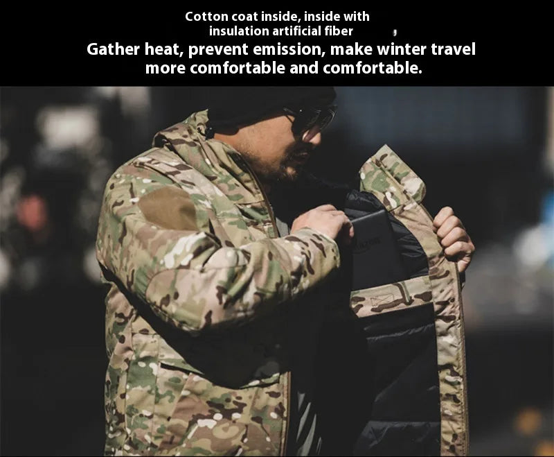 Veste Tactique M65 Camouflage – Veste Hiver Outdoor Homme Résistante et Thermique - BLACKBEARD OUTDOOR INDUSTRIES