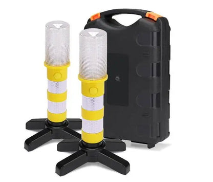 Lampe de signalisation LED magnétique – Rouge, jaune ou bleu