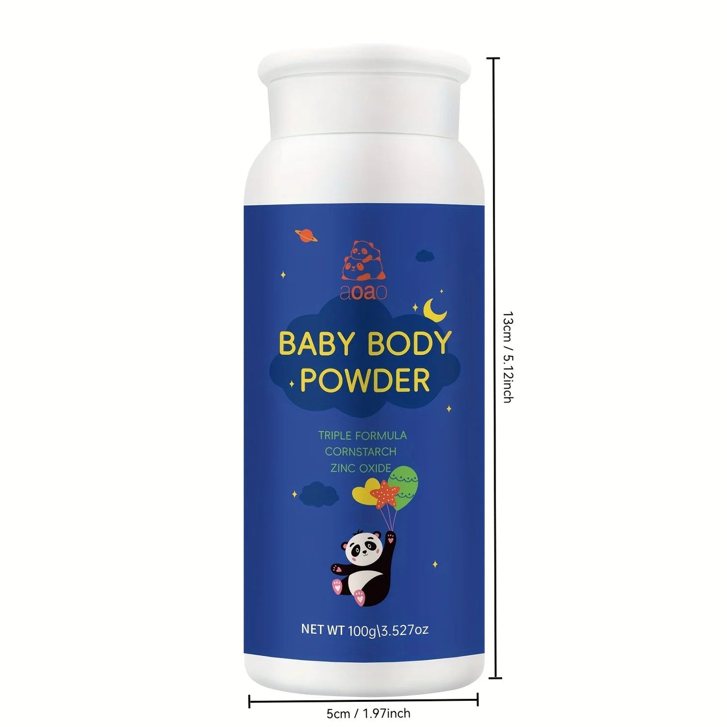 Poudre pour Bébé Sans Talc, Absence d'Armoise et de Camomille - Parfum Frais et Propre - Format 100g BLACKBEARD OUTDOOR INDUSTRIES