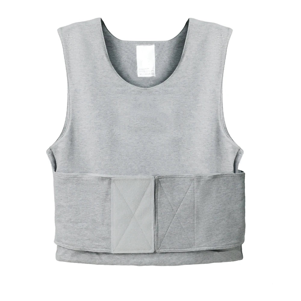 Housse de Gilet Pare-Balles Ultra Discrète - Ajustable, Coton Stretch