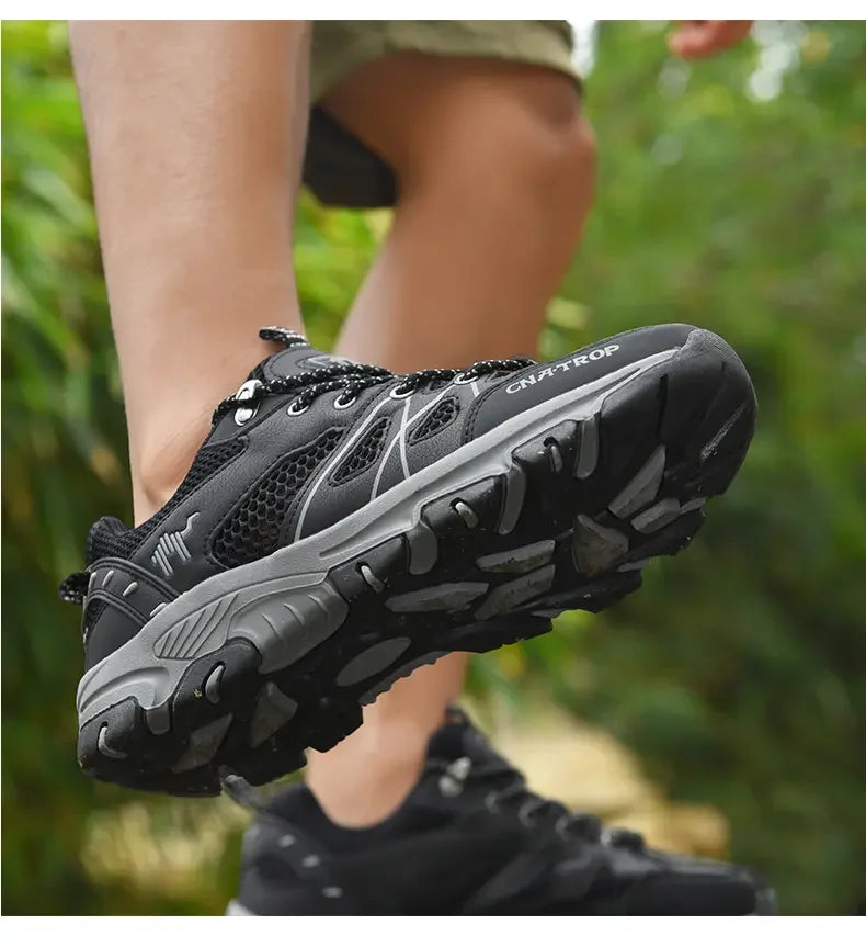 Chaussures de Randonnée Homme - Respirantes en Mesh, Légères et Résistantes - Chaussures de Sport pour Randonnée, Chasse et Activités Tactiques - BLACKBEARD OUTDOOR INDUSTRIES