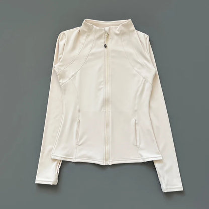 Veste Fitness à Col Montant pour Femme – Veste de Sport Slim-Fit à Fermeture Éclair, Séchage Rapide pour Yoga, Course et Cyclisme - BLACKBEARD OUTDOOR INDUSTRIES