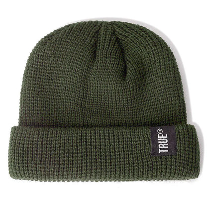 Bonnet Court Unisexe Style Marin – Tricot Côtelé Hiver Homme Femme