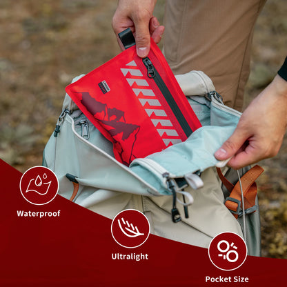 Kit de premiers secours léger Rhino Rescue - Trousse médicale ultralégère et étanche pour randonnée, vélo, voyage et véhicules