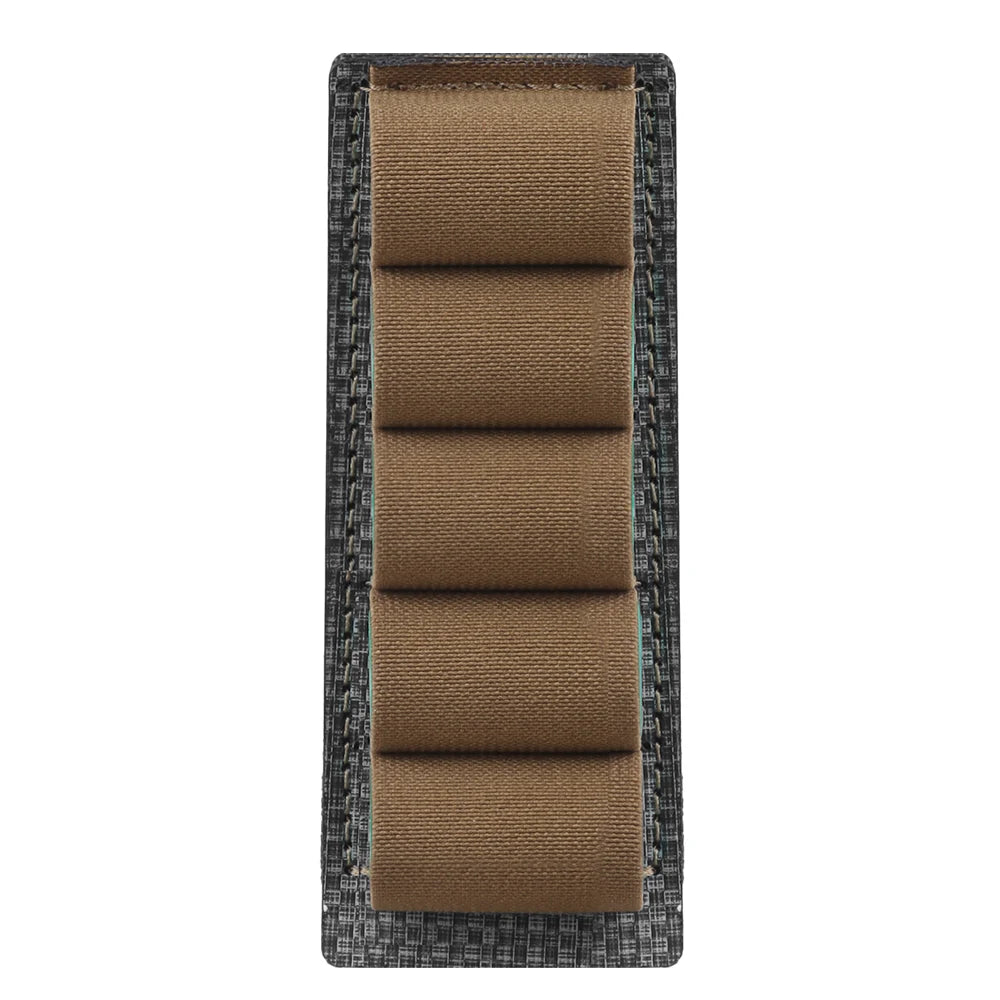Tactical Elastic 5 Gauge Shell Holder MOLLE – Porte-cartouches pour Cartouches de Fusil BLACKBEARD OUTDOOR INDUSTRIES