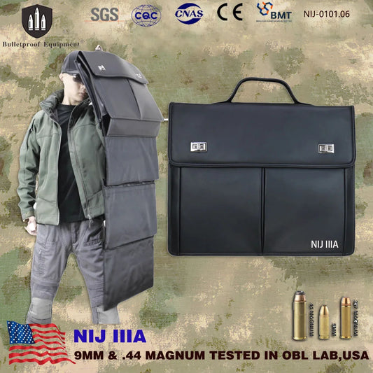 Mallette Balistique NIJ IIIA Pliable Protection