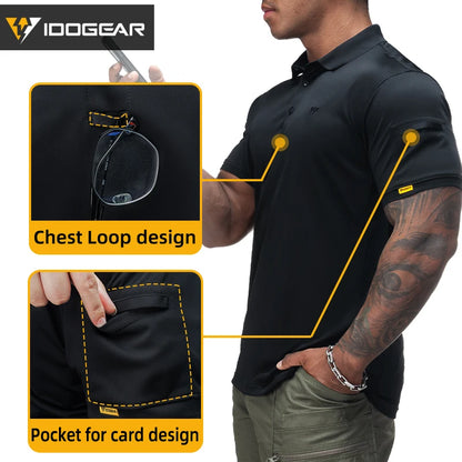 T-shirt tactique IDOGEAR respirant séchage rapide outdoor - BLACKBEARD OUTDOOR INDUSTRIES